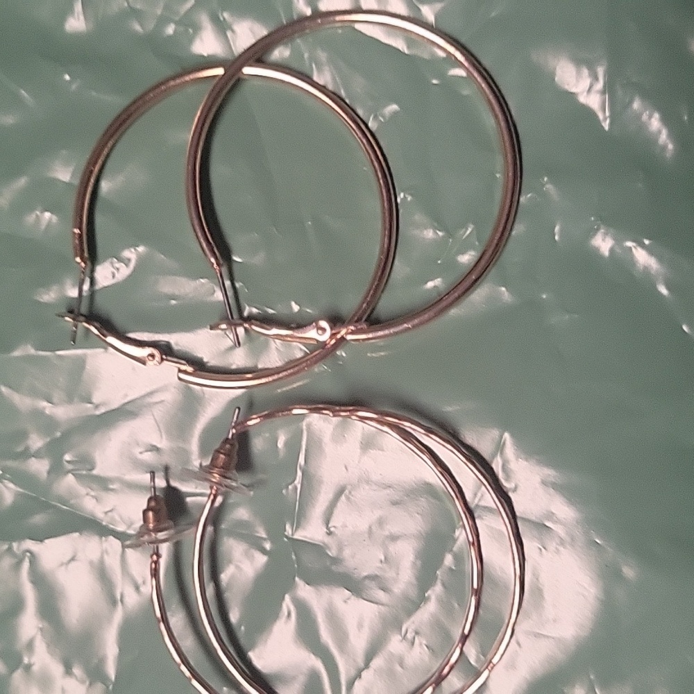 Elegant GoldHoop Earrings